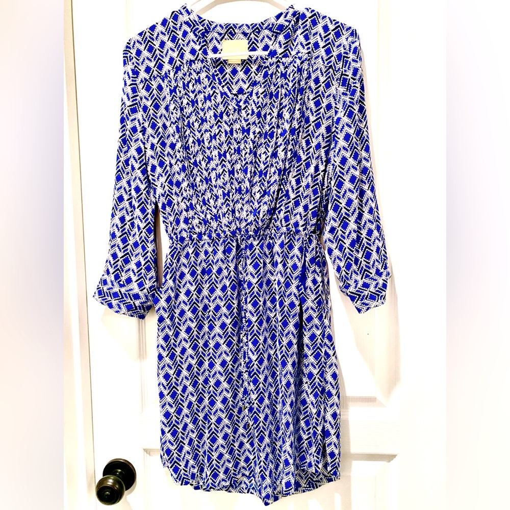 Anthropologie I Maeve Galen Geo Day Dress TB2 - Picture 3 of 8